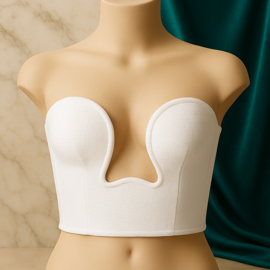 Trägerloses Bodycon-Mini Top