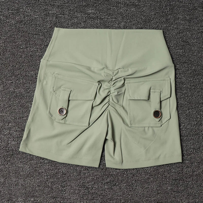 Hotpants mit Po-Taschen