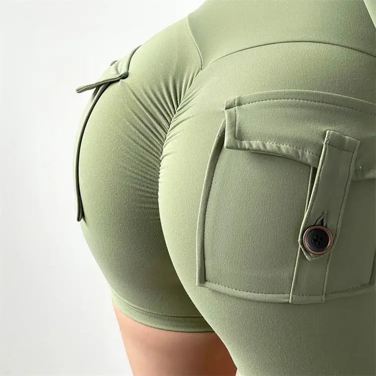 Hotpants mit Po-Taschen