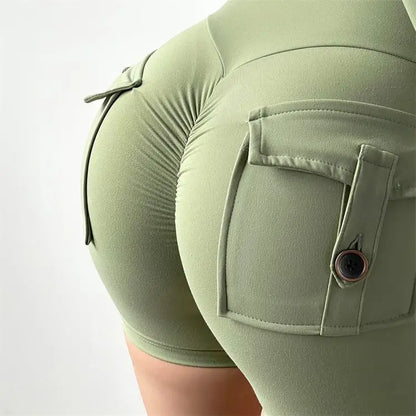 Hotpants mit Po-Taschen