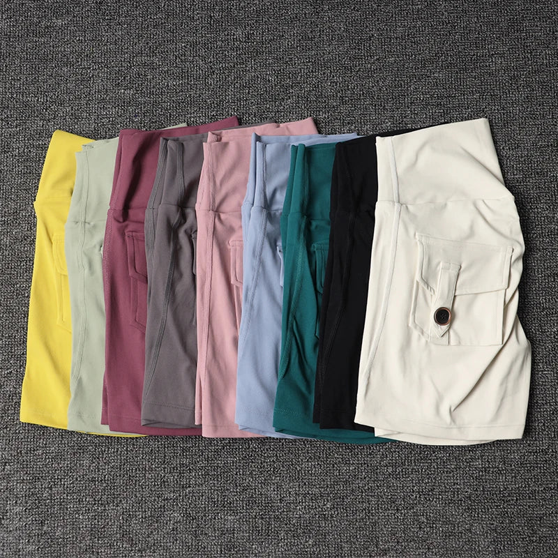 Hotpants mit Po-Taschen